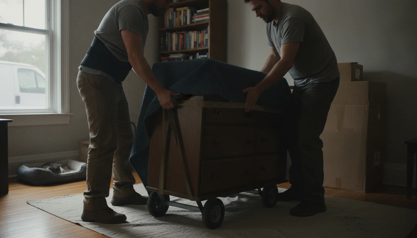 Furniture removal services: What they include, costs, and pickup steps